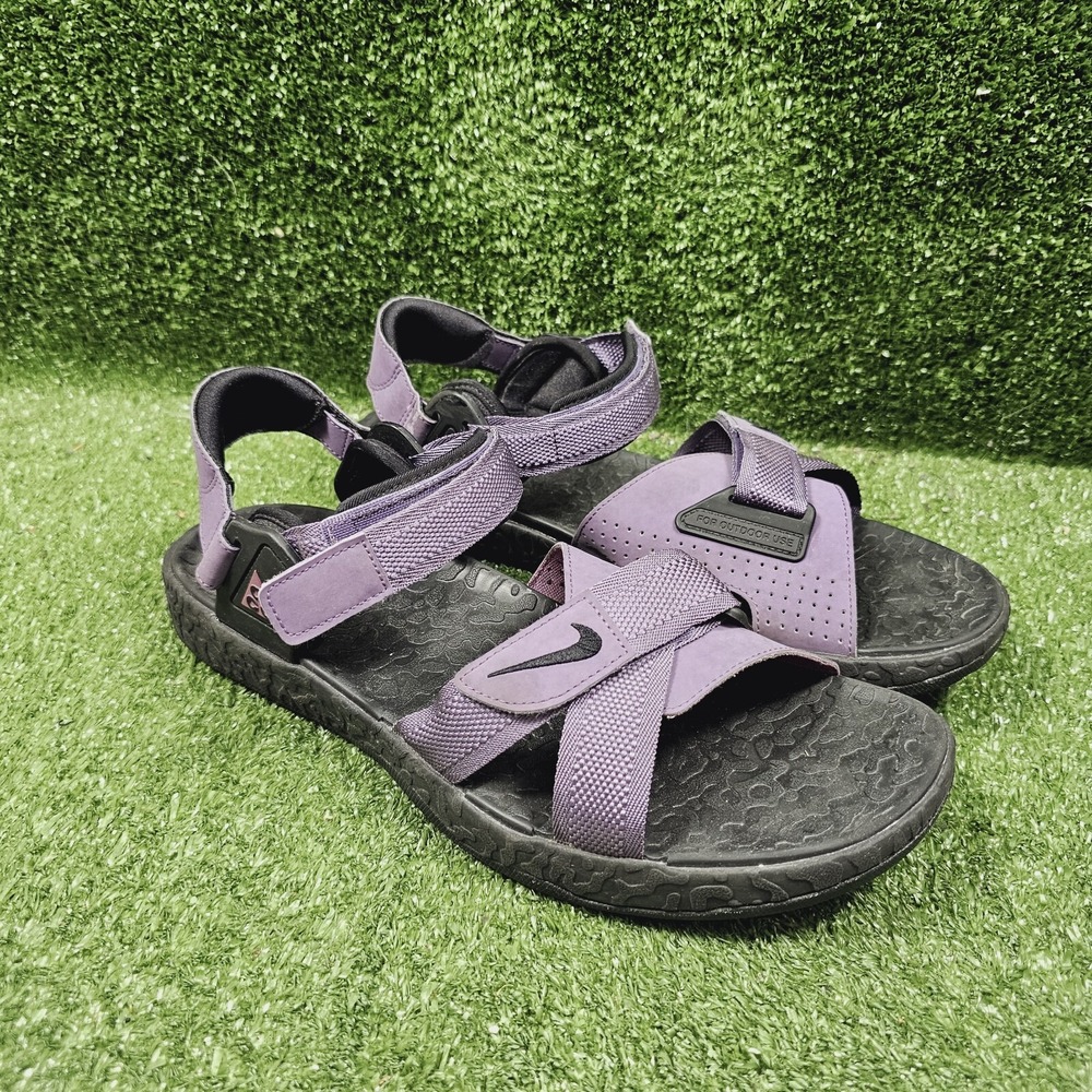 Nike Men’s Purple Strapped Sandals